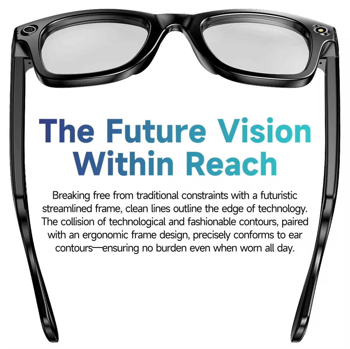 Fynex VisionCam™ – Gafas Inteligentes con Cámara / Integrada