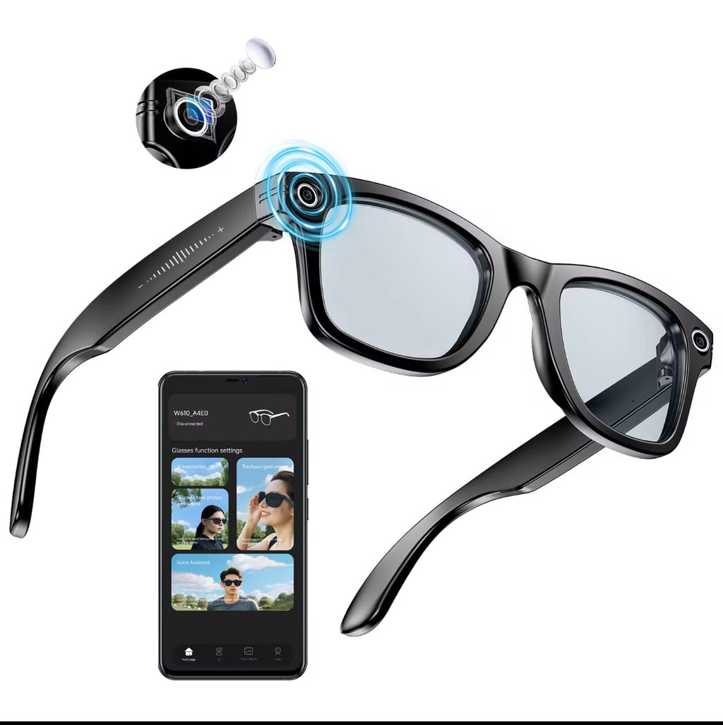 Fynex VisionCam™ – Gafas Inteligentes con Cámara / Integrada