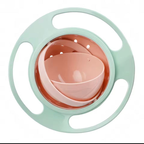 Cuenco Giroscópico Antiderrames 360° Fynex™ 👶🥣